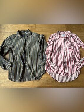 90’s vtg liz zport oversized button down lot of 2